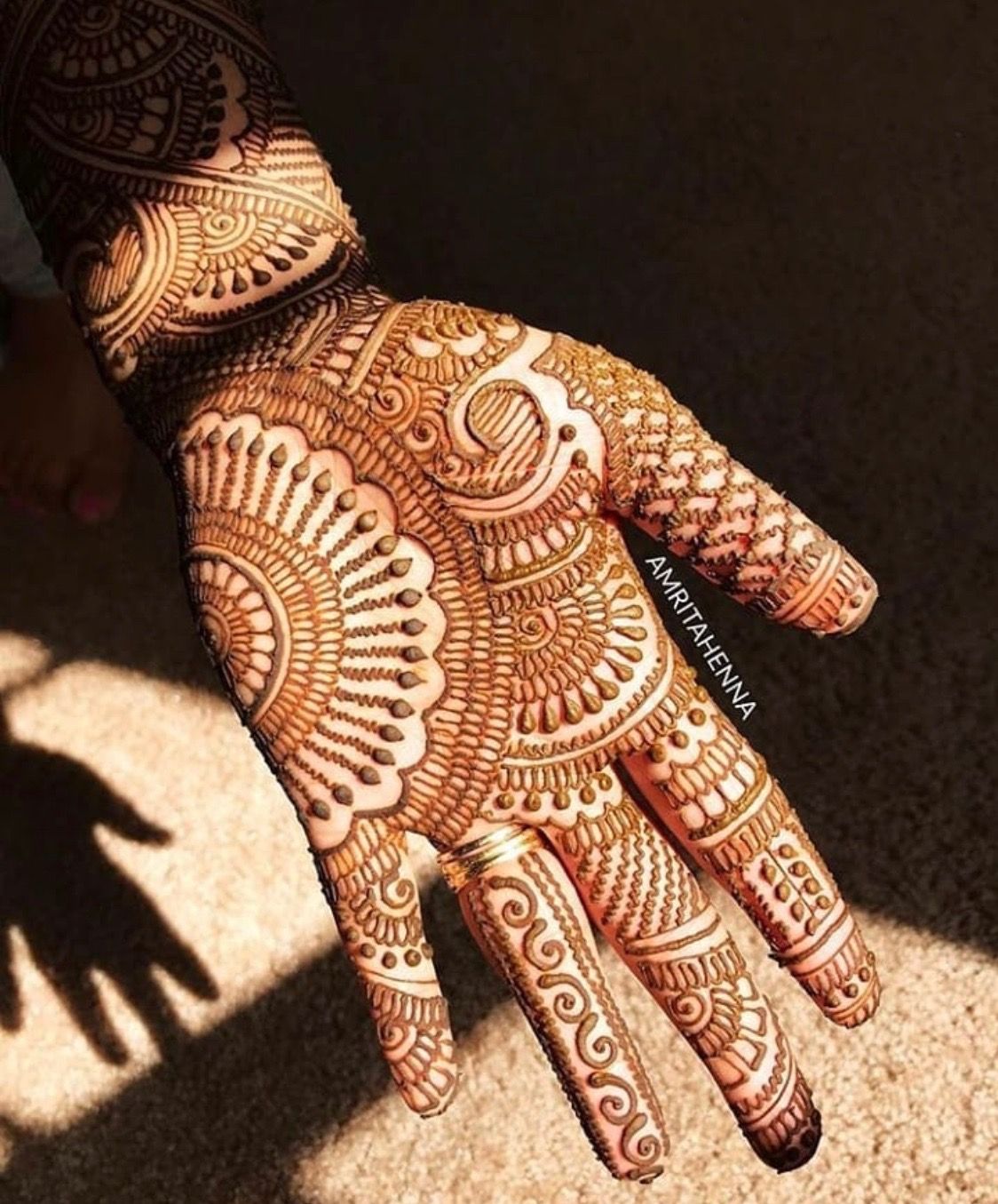 Easy Mehndi Simple Mehndi Design For Right Hand Front Side Novocom Top