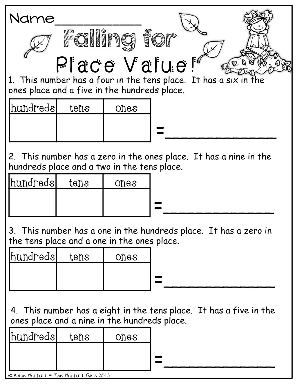 Free Printable Place Value Worksheets For 3rd Graders - Printable Word ...