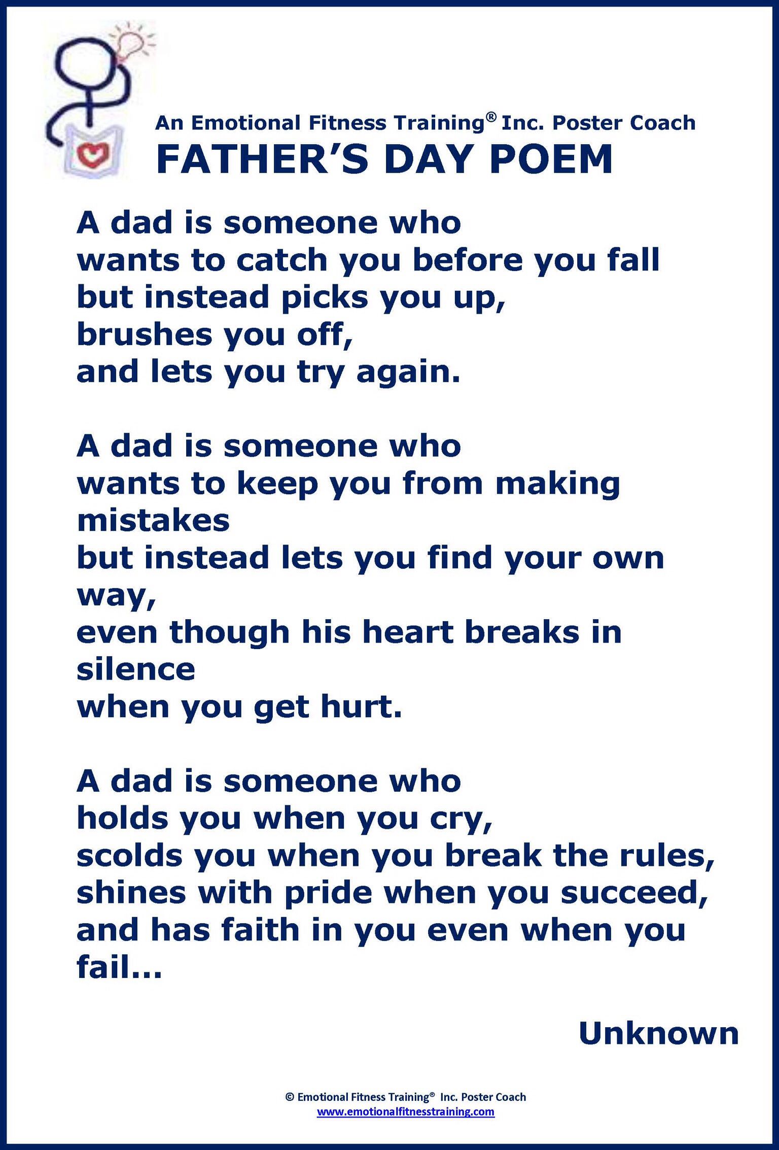 Father's Day Poem