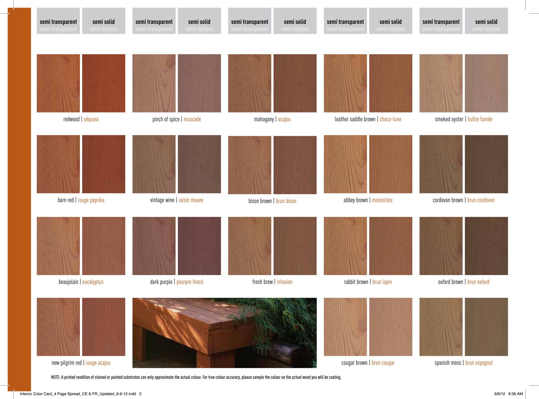 Exterior Wood Stain Colors SWEETYHOMEE