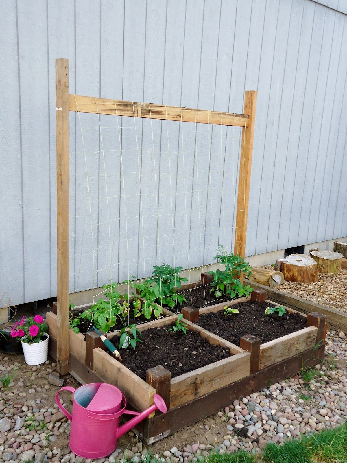 Wood Trellis