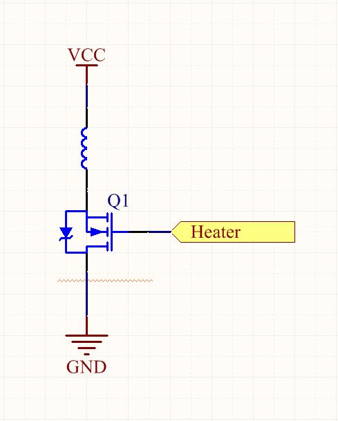 Resistive Heater Causes Voltage Drop Electrical