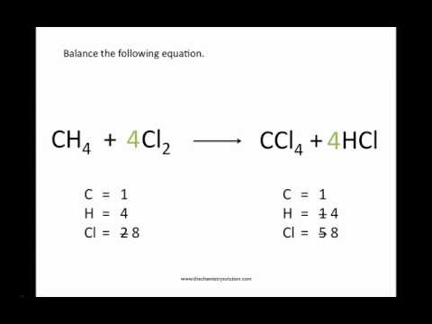 Balancing Chemical Equations