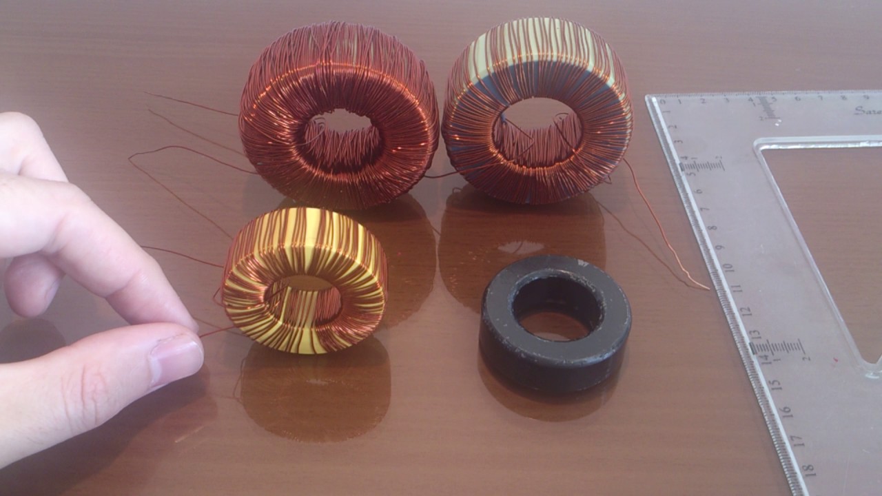 How To Making Inductor Part 2 Ferrite Iron Powder Toroid Cores