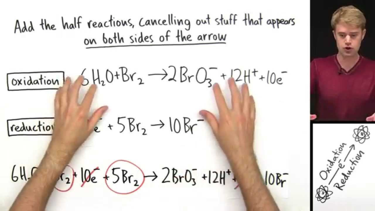 Balance Redox Equations In Acid Example