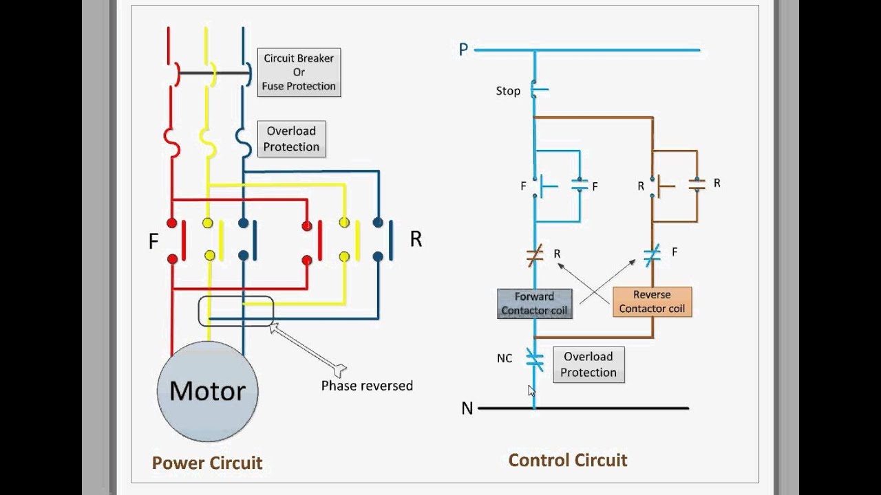 Control Circuit For Forward And Reverse Motor