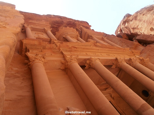 Petra's Treasury in Jordan