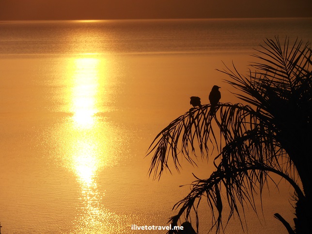 Sunset over the Dead Sea in Jordan, Canon EOS Rebel