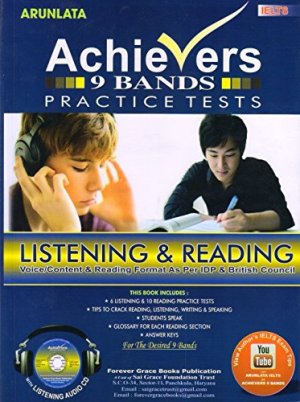 Achievers IELTS 9 Bands Listening and Reading Practice Set With Answer Keys