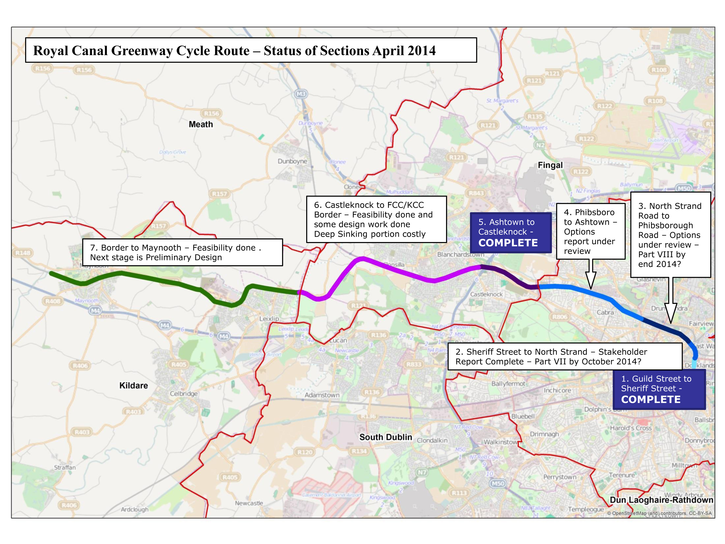 Any progress on the Royal Canal Greenway in Dublin? – IrishCycle.com