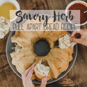 Savory pull apart bread recipe