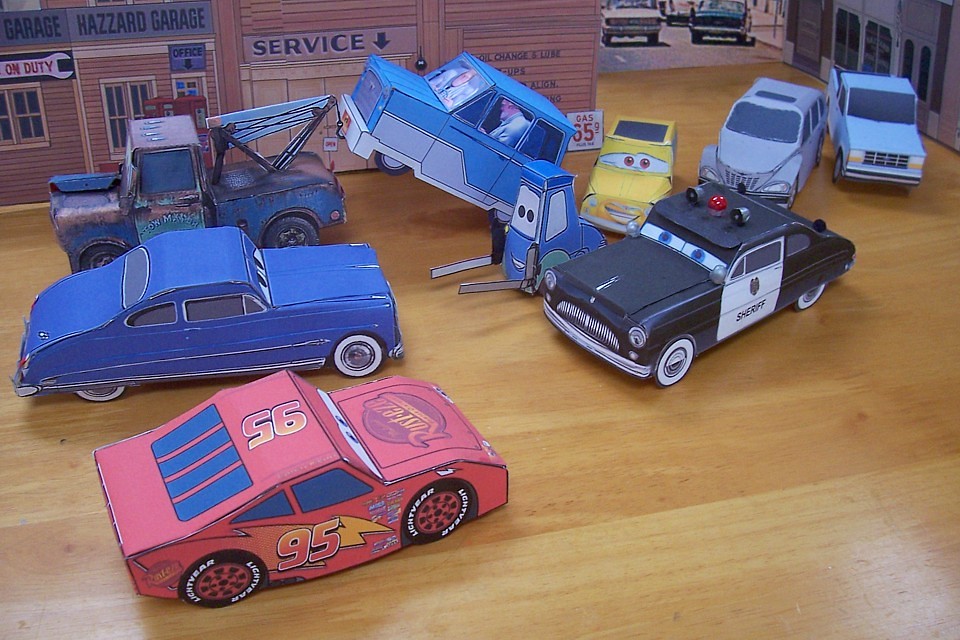 If you want to see some another papercraft models, write here in comments. Papercraft Cars Movie Vehicles And Bob Parr Aka Mr Incred Flickr