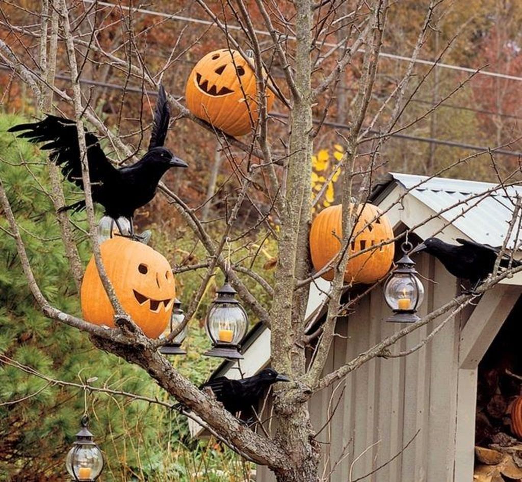 Awesome Halloween Backyard Party Decorations Ideas 22