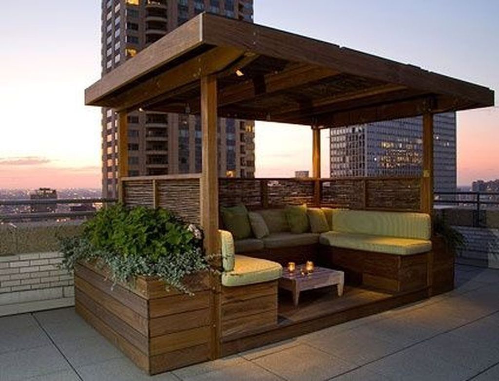 Nice Rooftop Terrace Design Ideas 02