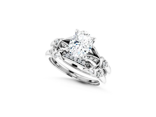 Split Shank Engagement Ring