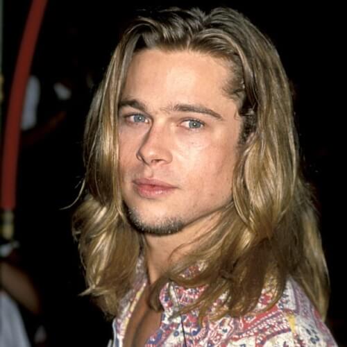 Brad Pitt Long Hairstyle