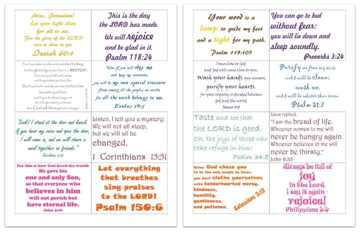 Short Bible Verses: 52 Scriptures to Memorize for a Quick Biblical ...