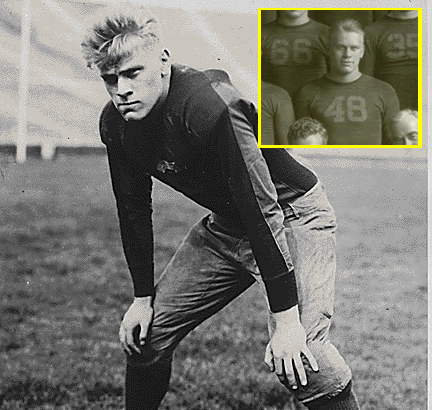 Gerald Ford, Michigan center 1934