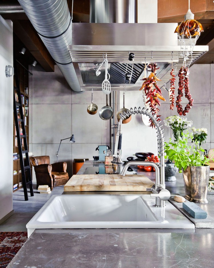 industrial kitchen ideas (23)