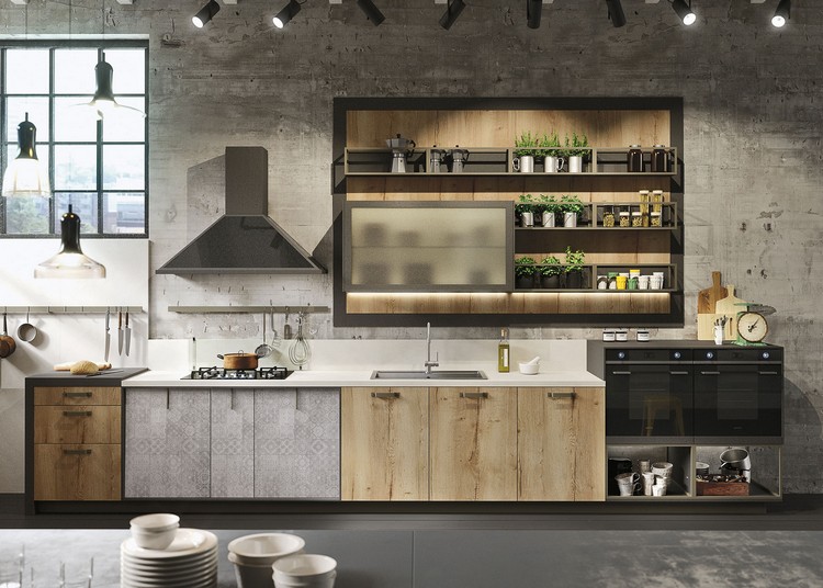 industrial kitchen ideas (42)