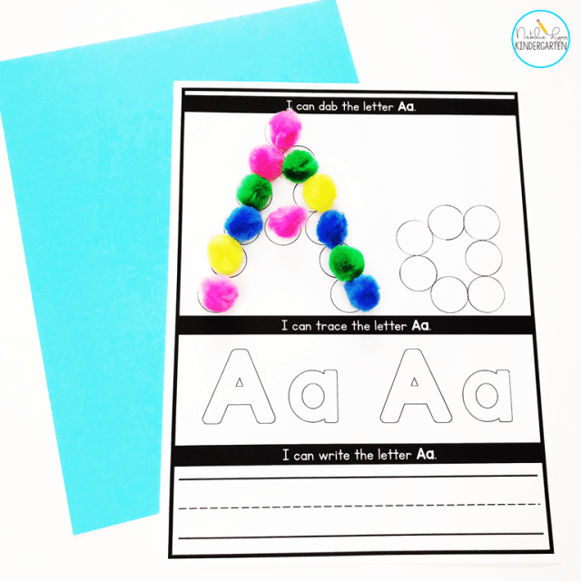 Easy Fine Motor Alphabet Activities - Natalie Lynn Kindergarten