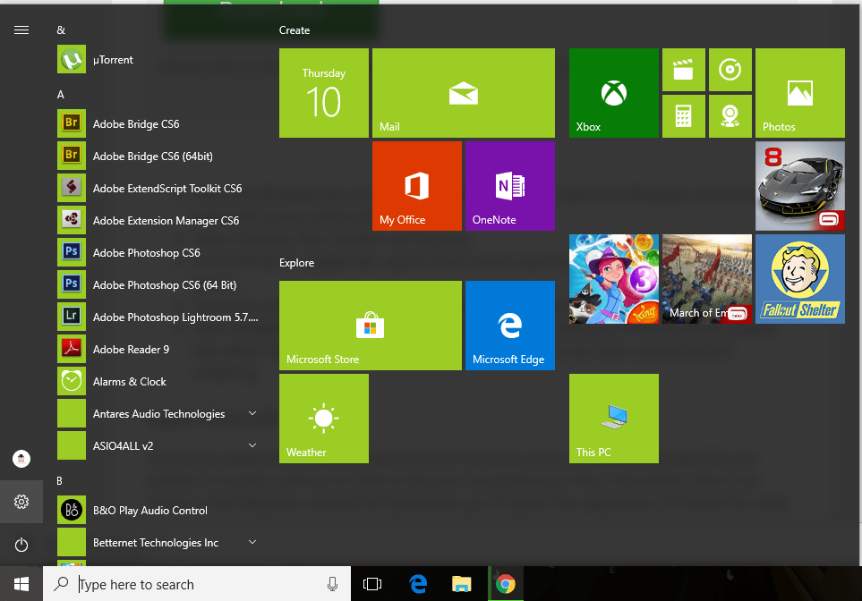 How To Fix Windows 10 Start Menu Not Working Problem?