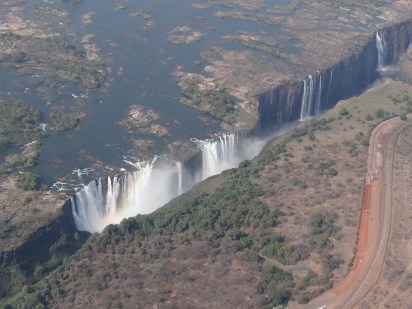 Victoria Falls from above