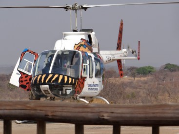 My ride to experience the falls by air