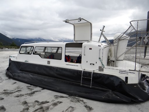 Juneau Taku Glacier Hovercraft Alaska Cruise Tour Cruise to Alaska from Seattle