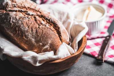 Homemade Country Bread Free Photo