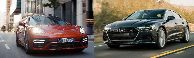 Porsche Panamera vs Audi A7