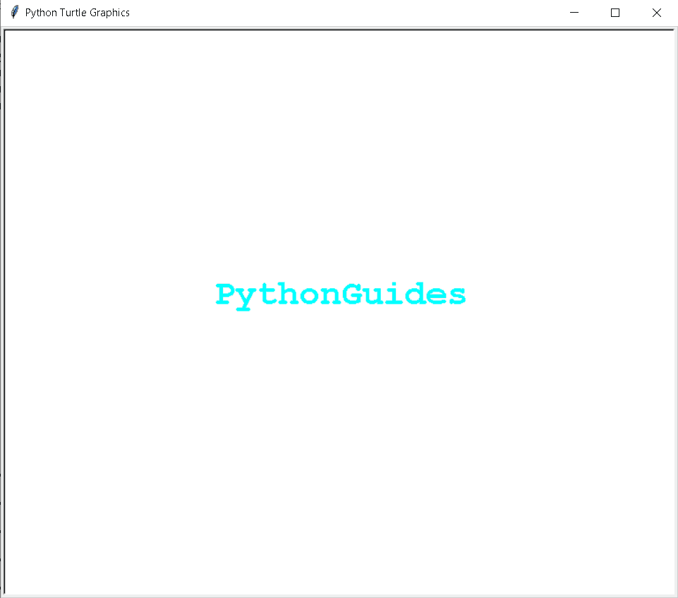 Python Turtle-schrijffunctie - Python-handleidingen (2023)