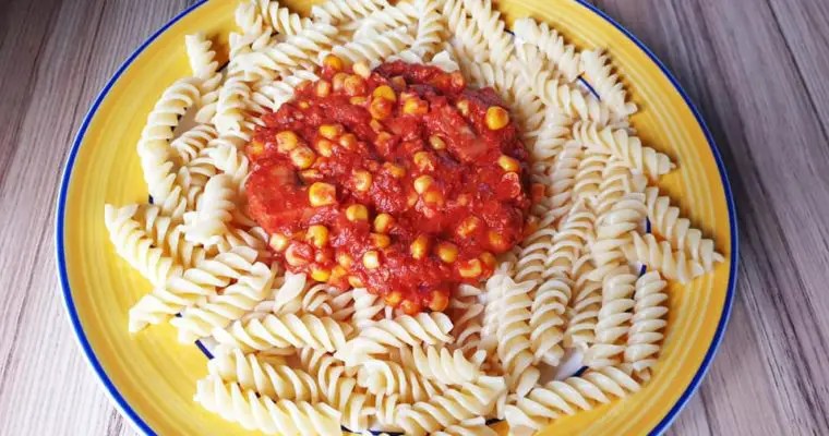 Tuna and Sweetcorn Pasta