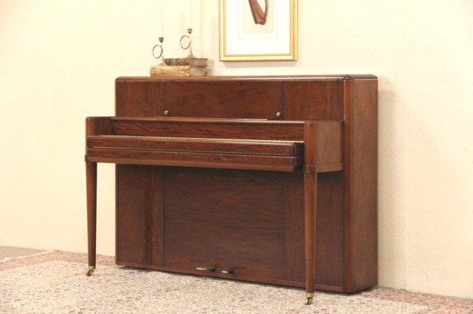 mid century modern piano | SOLD - Steinway Console Upright 41" Midcentury Modern 1942 Vintage ..