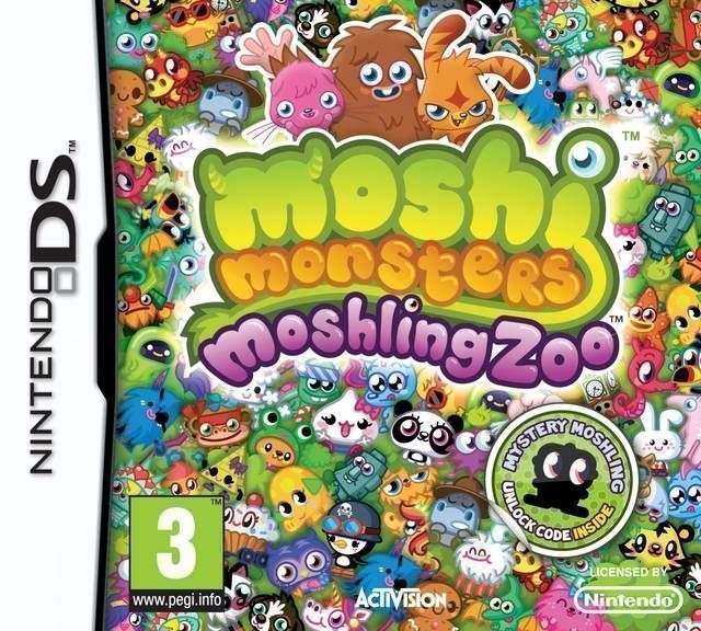 Moshi Monsters - Moshling Zoo (Europe) Game Cover