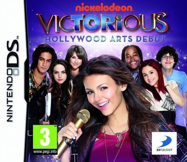 VicTORIous - Hollywood Arts Debut (Europe) Game Cover