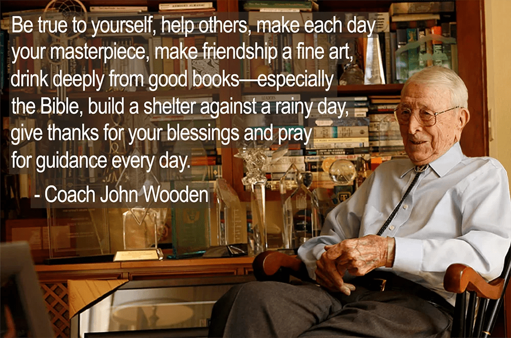 Coach John Wooden