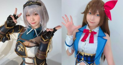 伊織もえと宮本彩希が台湾に！「2023 台北國際動漫節」hololiveブースで「白銀ノエル」「ときのそら」のコスプレで参戦！