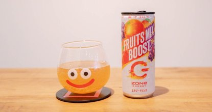 リニューアルされた果汁系エナドリ「ZONe FRUITS MIX BOOST」を飲んでみた！