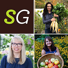 Savvy Gardening experts Niki Jabbour, Jessica Walliser, and Tara Nolan