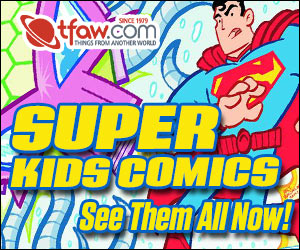 Save 10-20% on kids comics and graphic novels at TFAW.com!