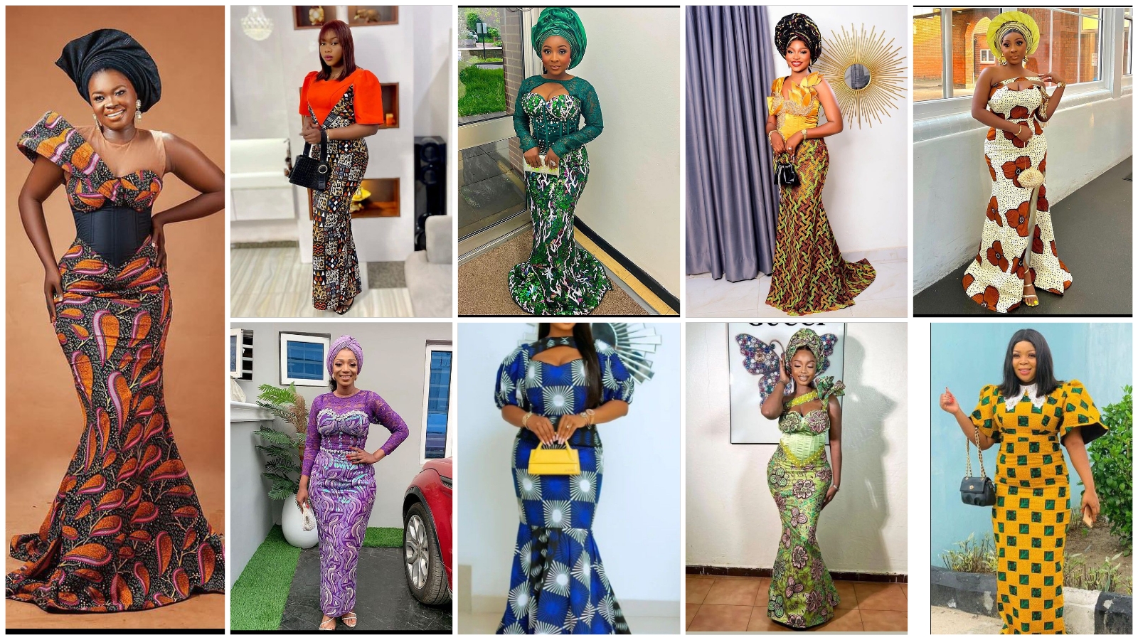 Fascinating Ankara Long Gown Styles For Stylish Naija Ladies