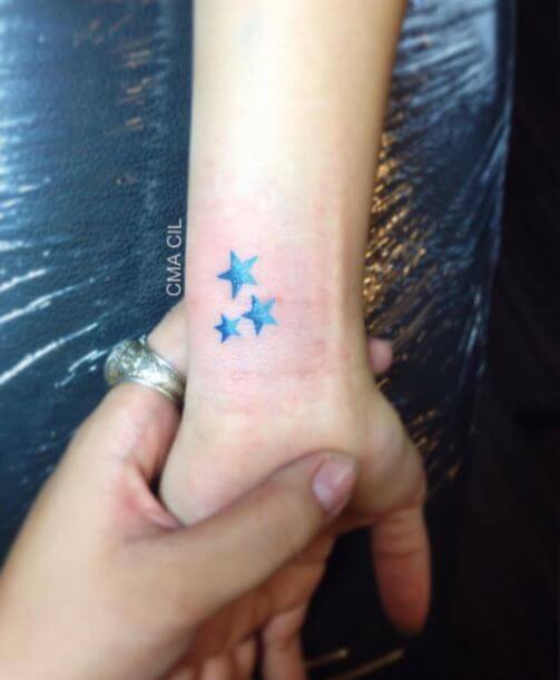 Blue Star Tattoo