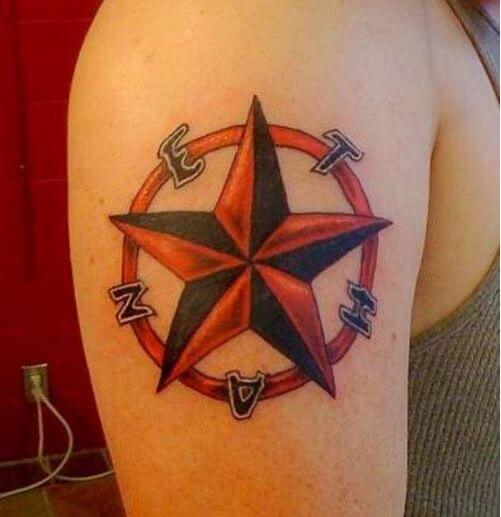 Nautical Star Tattoo