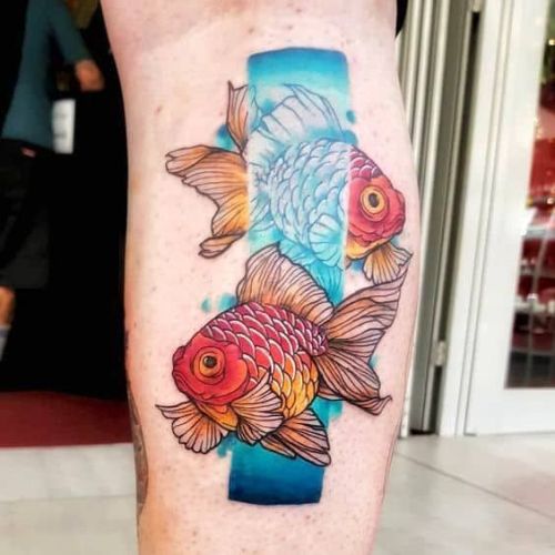 Pisces Horoscope Tattoo Zodiac Sign Fish (10)