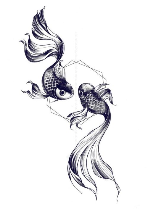 Pisces Horoscope Tattoo Zodiac Sign Fish (125)