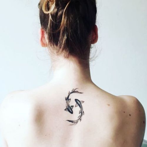 Pisces Horoscope Tattoo Zodiac Sign Fish (188)