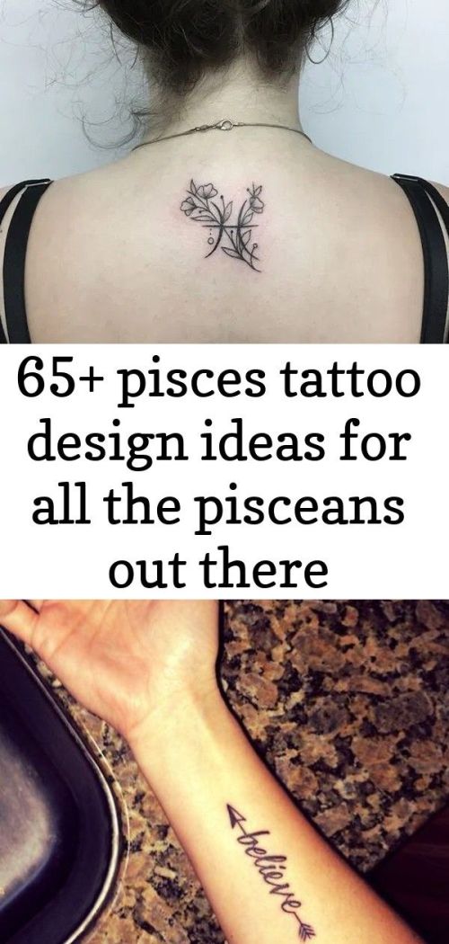 Pisces Horoscope Tattoo Zodiac Sign Fish (190)