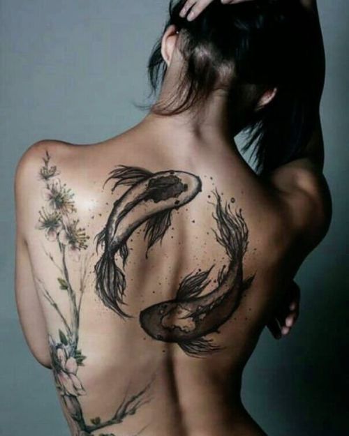 Pisces Horoscope Tattoo Zodiac Sign Fish (211)