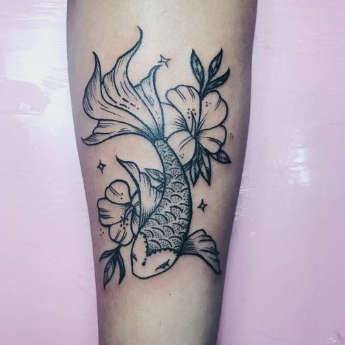 Pisces Horoscope Tattoo Zodiac Sign Fish (22)